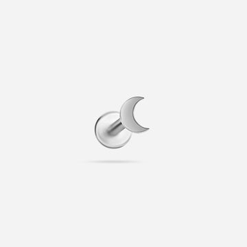 Moon Micro Stud